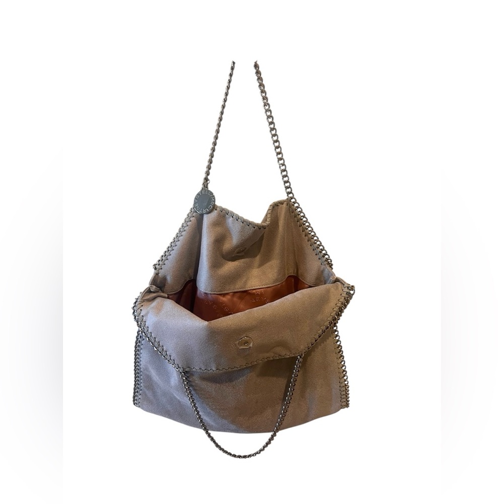 Stylish Brown Chain-Trimmed Women's Bag - Picture 4 of 4